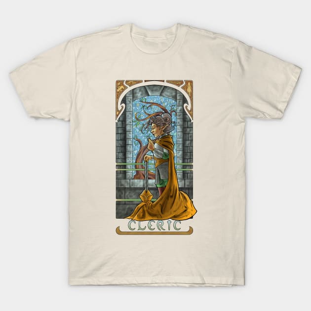 La Clerc - The Cleric T-Shirt by BrandiYorkArt